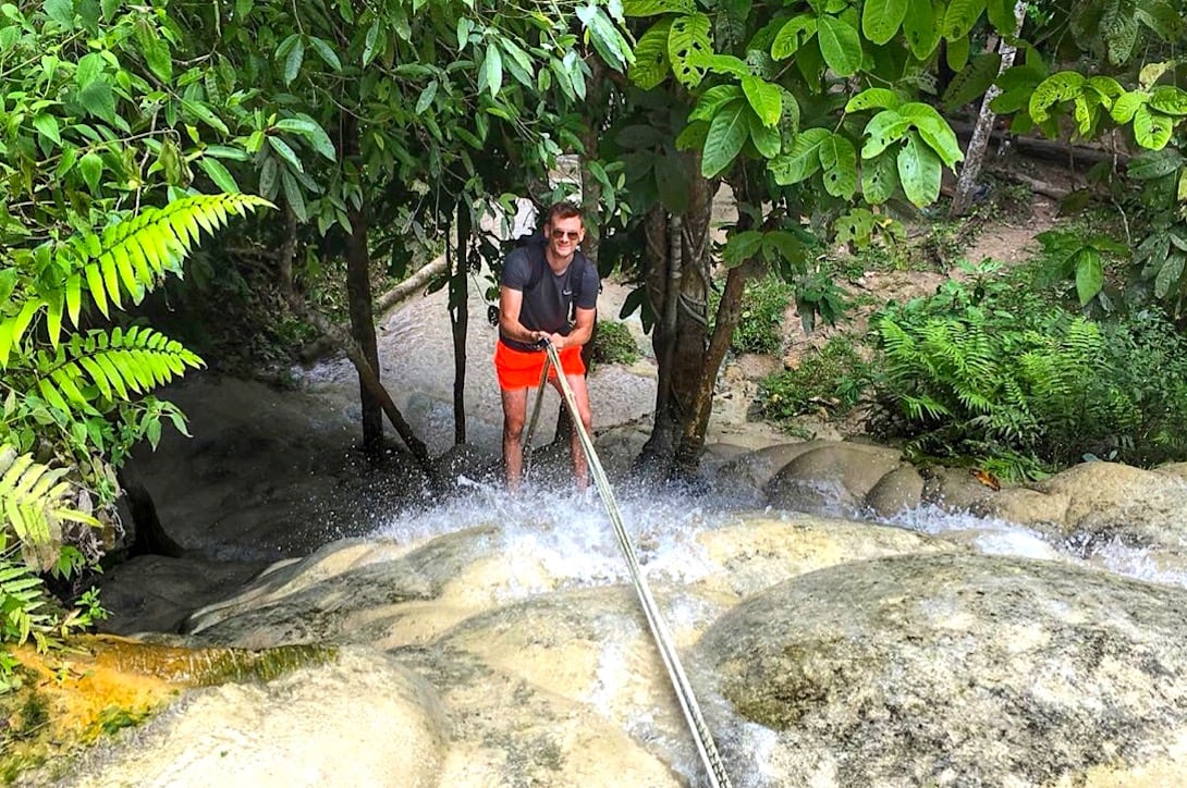 Chiang Mai Ausflüge Sticky Waterfalls