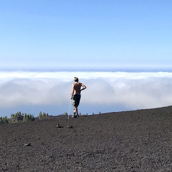 Chinyero Teneriffa Wolken