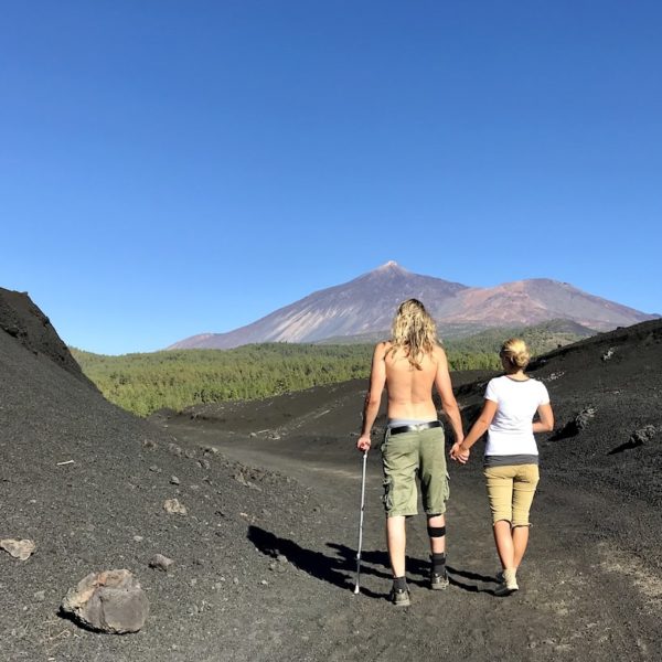 Chinyero Wanderung Teide Nationalpark Teneriffa