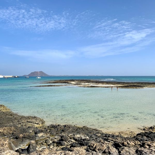 Corralejo Strand flaches Wasser