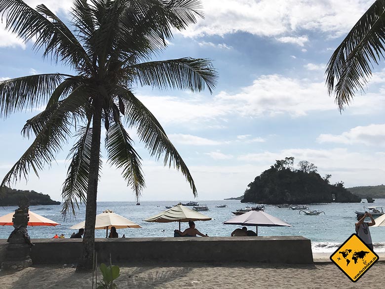 Crystal Bay Nusa Penida Eingang