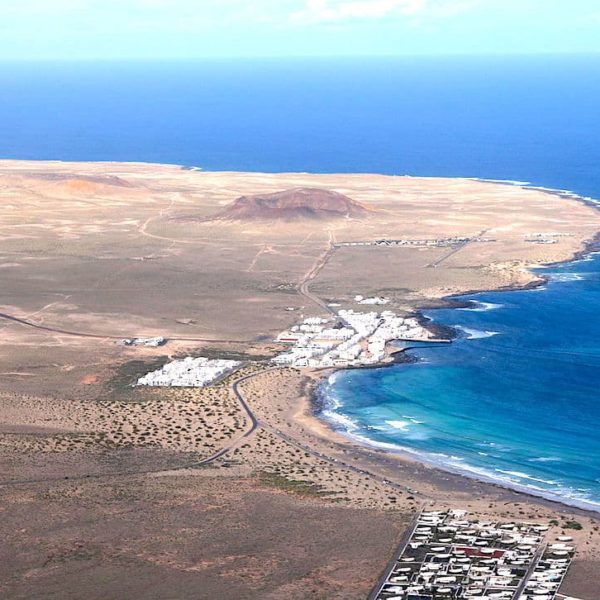 Mirador de El Risco de Famara Caleta de Famara Lanzarote