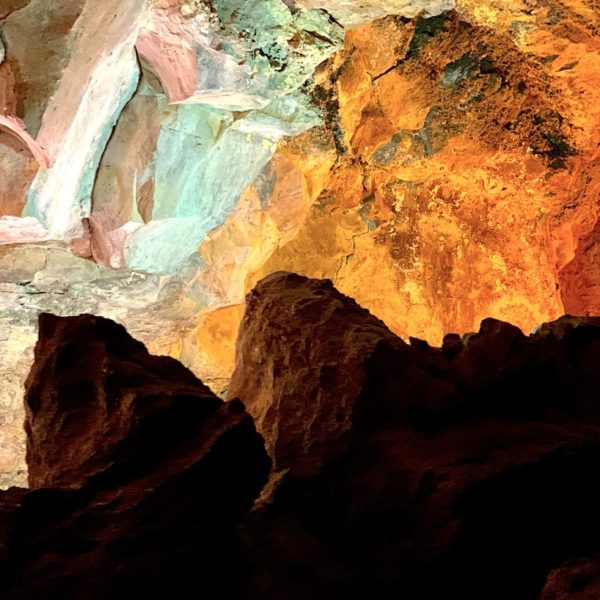 Cueva de los Verdes Lichtinstallation