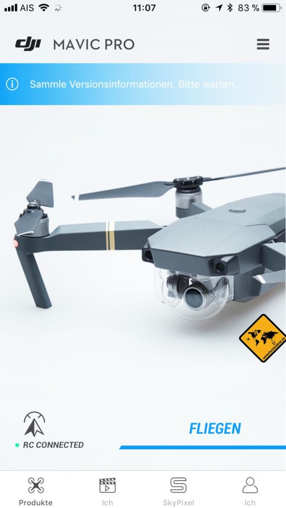 DJI Mavic Pro Firmware Update