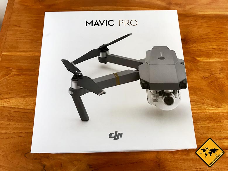 DJI Mavic Pro Lieferumfang Karton