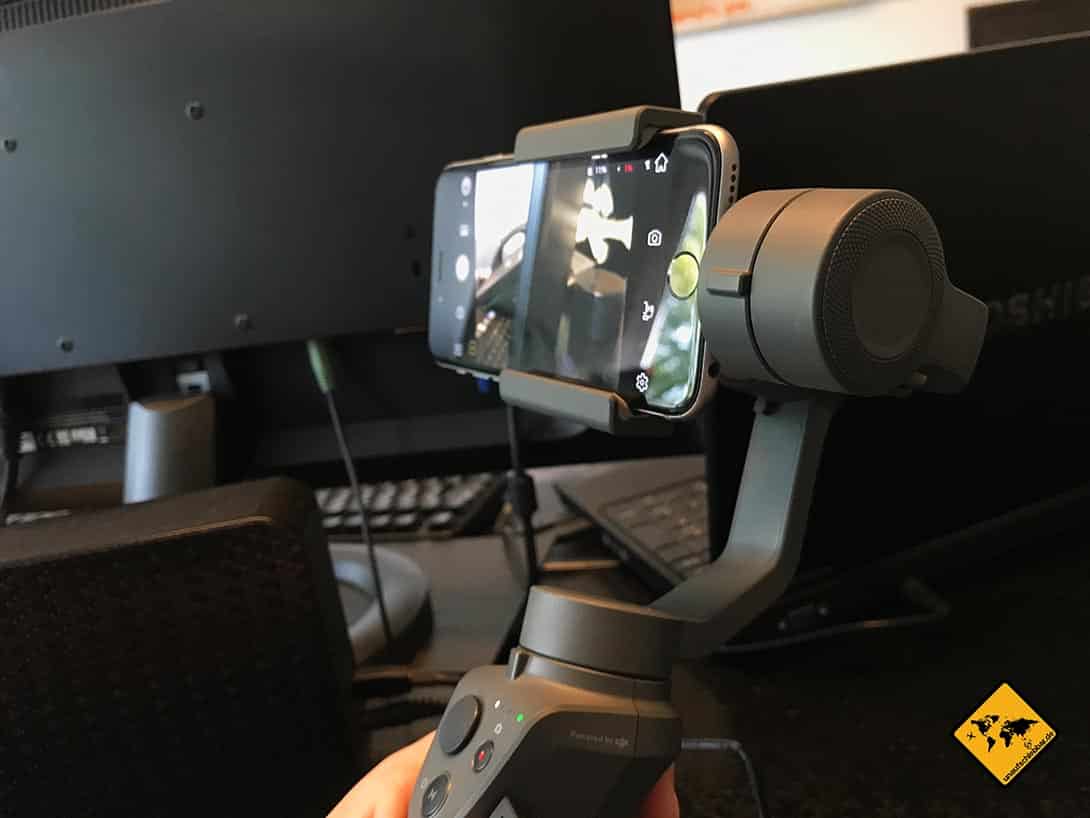 DJI Osmo Mobile 2 Inbetriebnahme