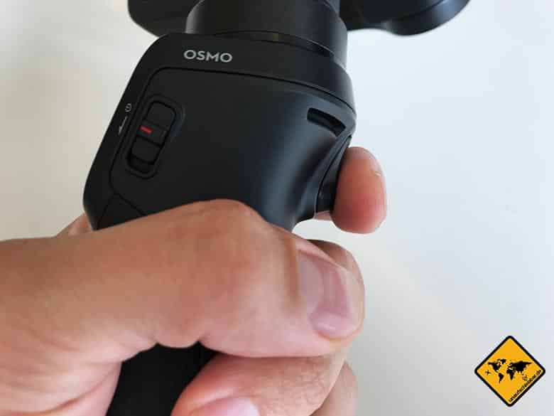 DJI Osmo Mobile Auslöser