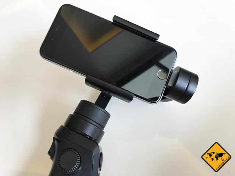 DJI Osmo Mobile Gimbal fuer iPhone 6