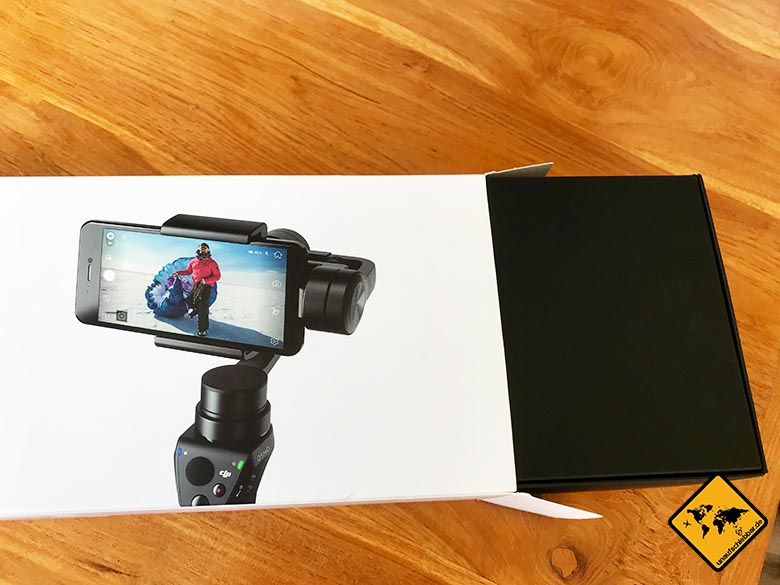 DJI Osmo Mobile Lieferung Karton