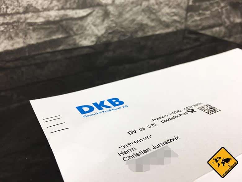 DKB Cash Erfahrung - Weltweit kostenlos Geld abheben - DKB Brief