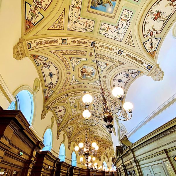 Deckengestaltung Eingangsfoyer Semperoper Dresden
