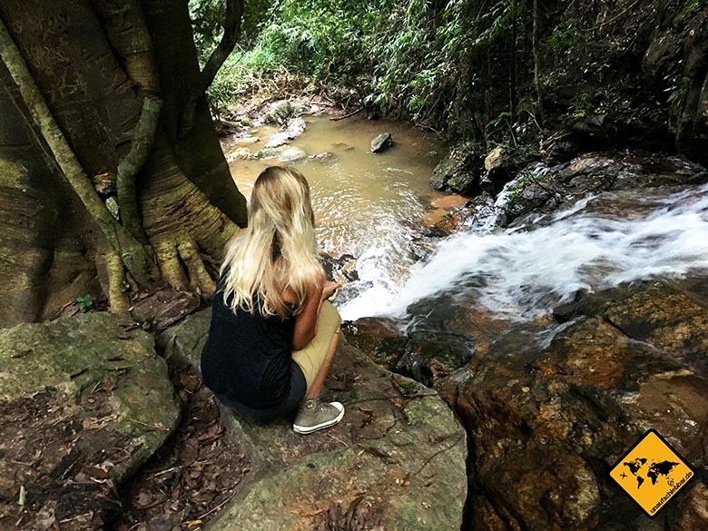 Doi Suthep National Park kleiner Wasserfall