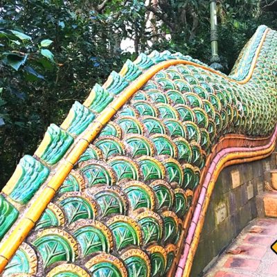 Doi Suthep Tempel Naga-Treppe