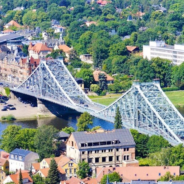 Dresden Sehenswürdigkeiten Brücke Blaues Wunder