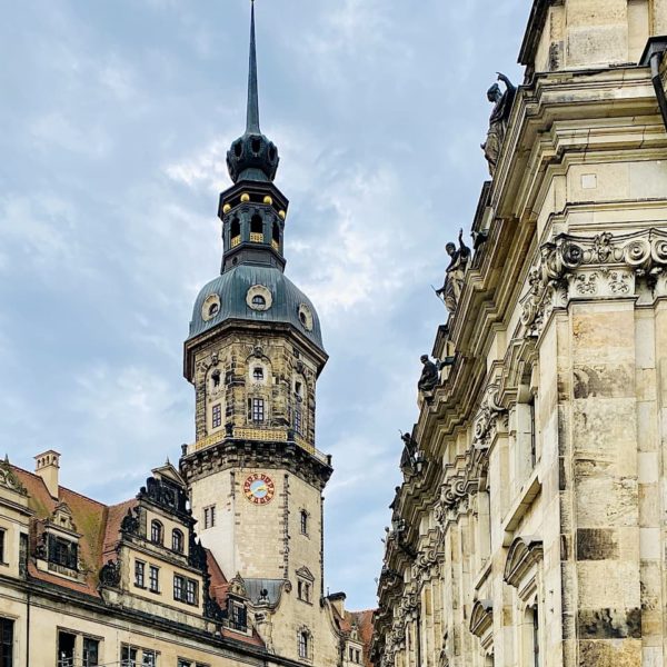 Dresden Sehenswürdigkeiten Hausmannsturm Residenzschloss