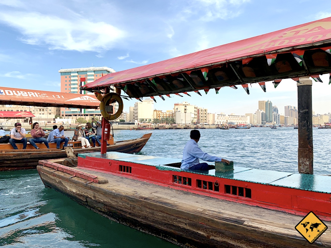 Dubai Creek Abra Kanalüberfahrt