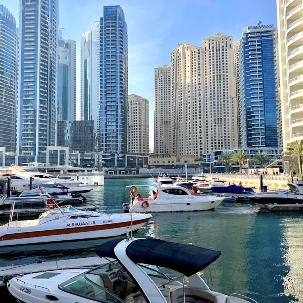 Dubai Marina Jachthafen