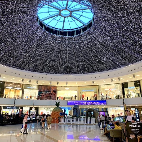 Dubai Marina Mall Lichter