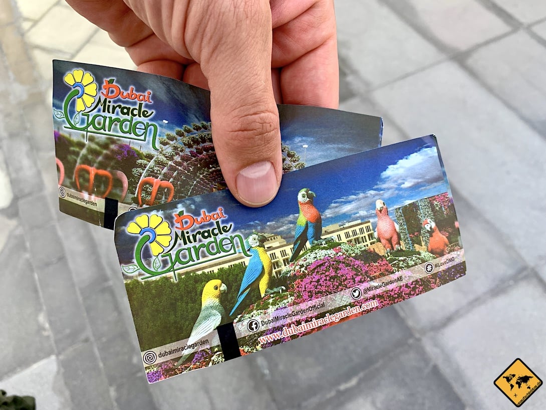 Dubai Miracle Garden Tickets Eintritt
