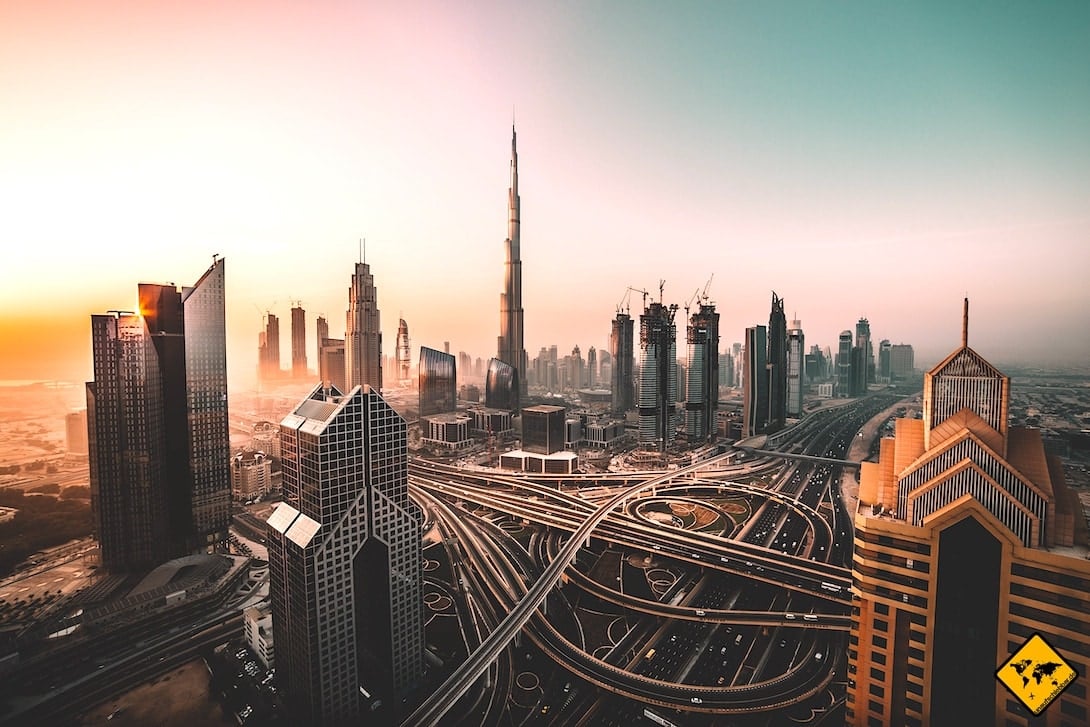Dubai Sightseeing-Bus Strecken