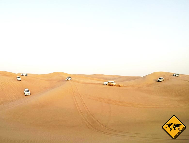 Dubai Wüstensafari mit Jeeps