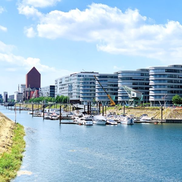 Duisburg Innenhafen Gebäude