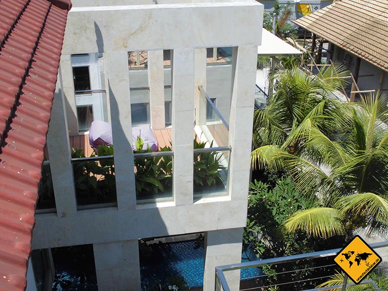 Echo Beach Resort Canggu Bali Gebäude