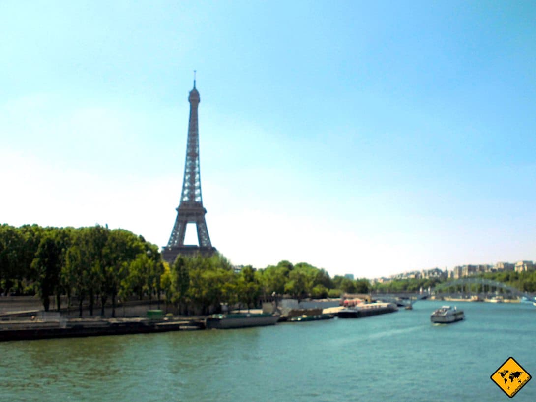 Eiffelturm Paris Frankreich Seine