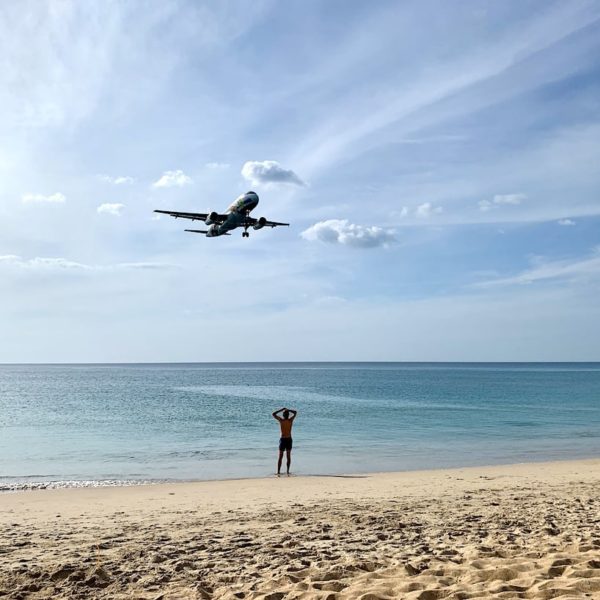 Einflugschneise Phuket Nai Yang Beach