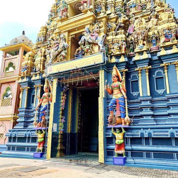 Eingang Hindu-Tempel Sri Lanka