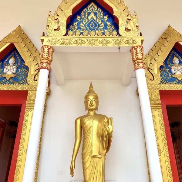 Eingang Wat Mongkol Nimit Phuket City