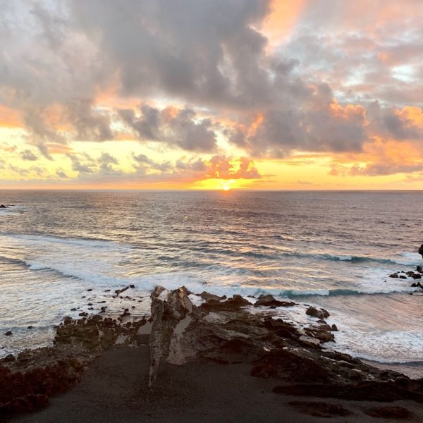 El Golfo Lanzarote Sonnenuntergang Meer