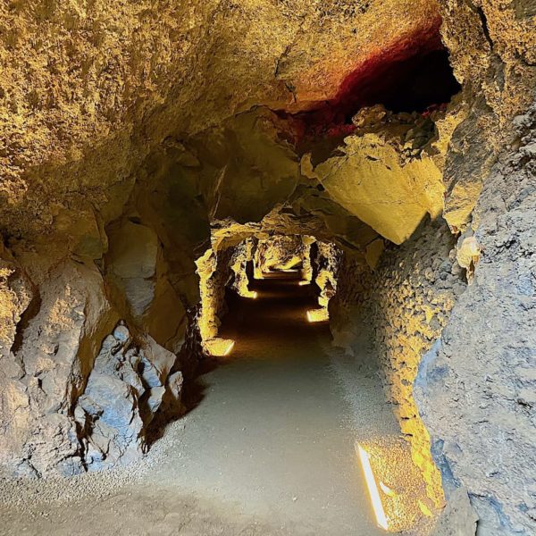 El Hierro Sehenswürdigkeiten Ecomuseo de Guinea Hoehle