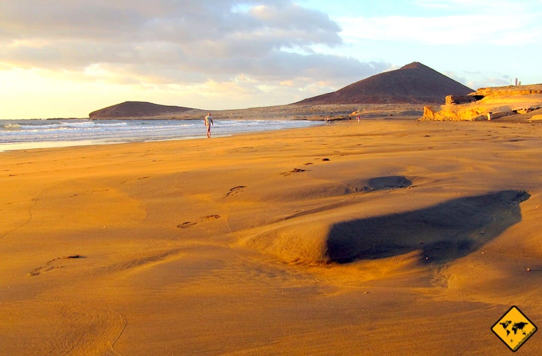 El Médano Teneriffa Strandspaziergang