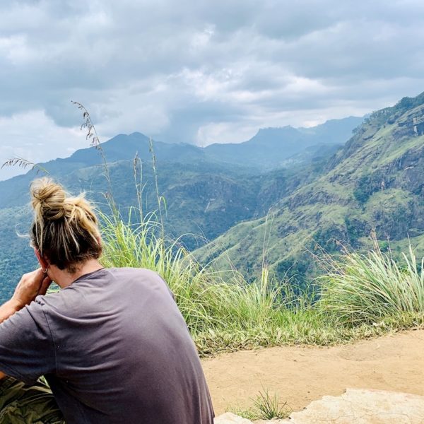 Ella in Sri Lanka Little Adam's Peak Wanderung