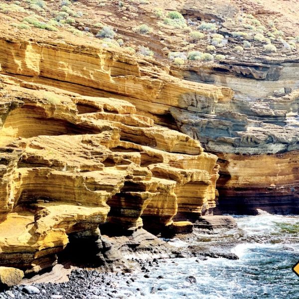 Felsen Playa Amarilla Teneriffa Geheimtipps