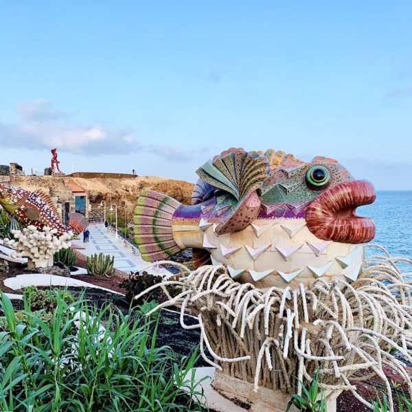 Fisch Skulptur Kunst Gran Canaria