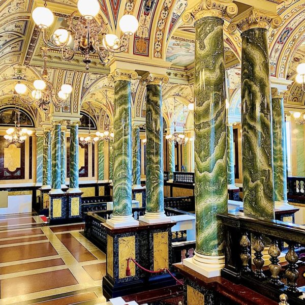 Foyer Säulen Semperoper