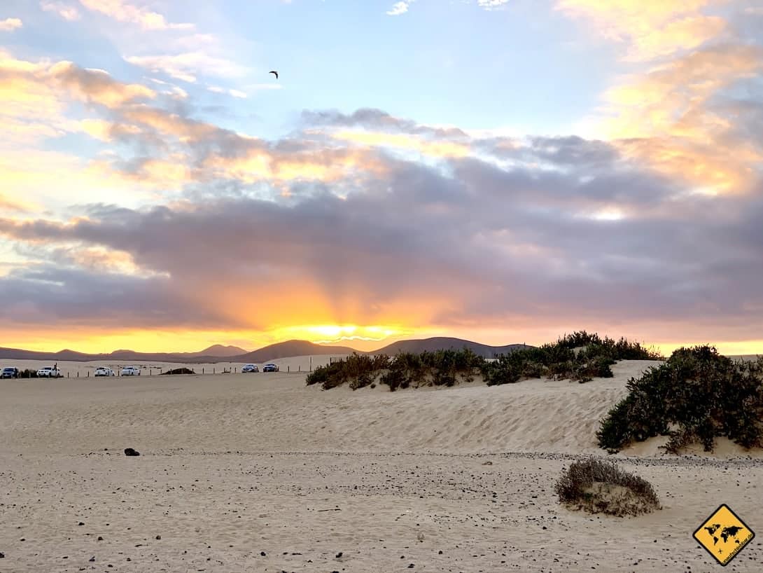 Fuerteventura wandern Dünen Corralejo