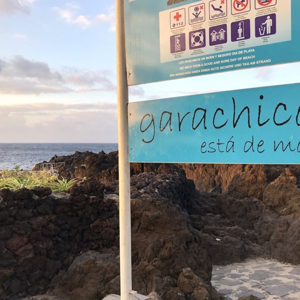 Garachico Teneriffa Badebereich