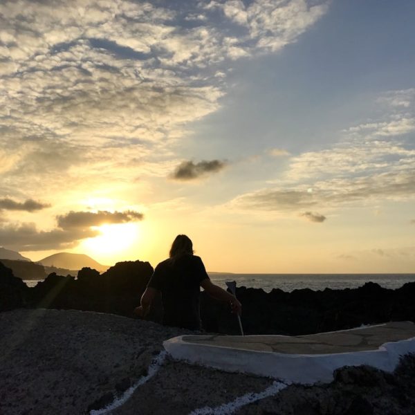 Garachico Teneriffa Sonnenuntergang