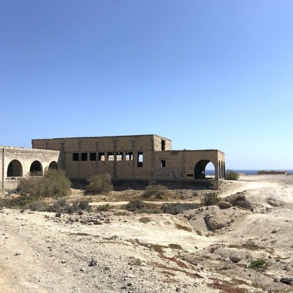 Geisterstadt Teneriffa Abades Gebäude