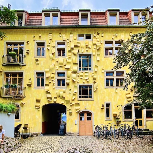 Gelbes Haus Kunsthofpassage Dresden