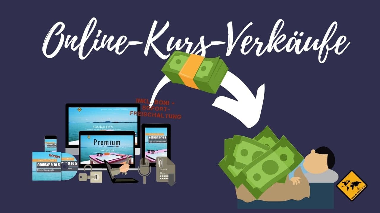 Geld verdienen im Schlaf Onlinekurs VerkÀufe