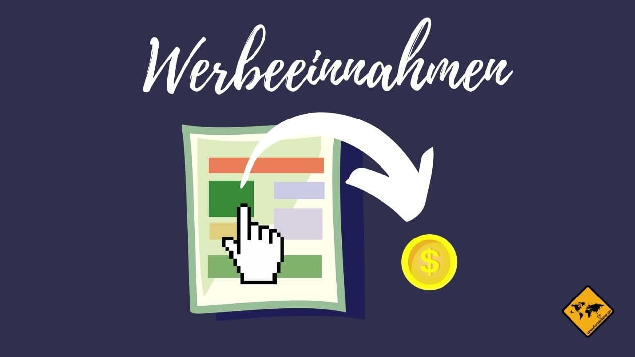 Geld verdienen im Schlaf Werbeinnahmen