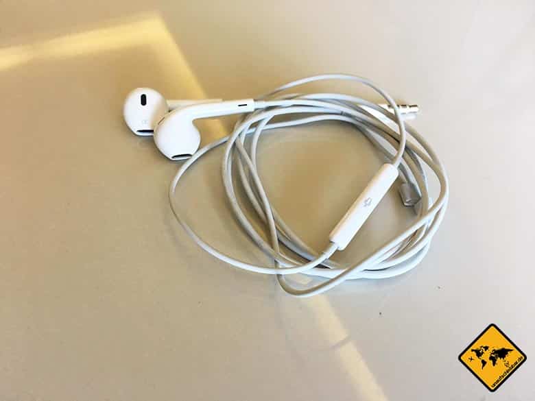 Geschenke für Reisende Reisegeschenke - Apple EarPods Ohrhörer