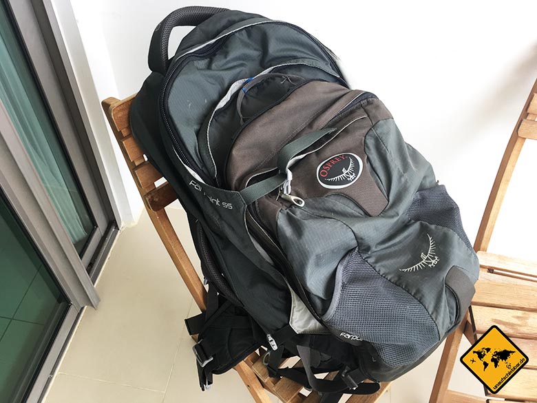 Geschenke für Reisende Reisegeschenke - Osprey farpoint 55