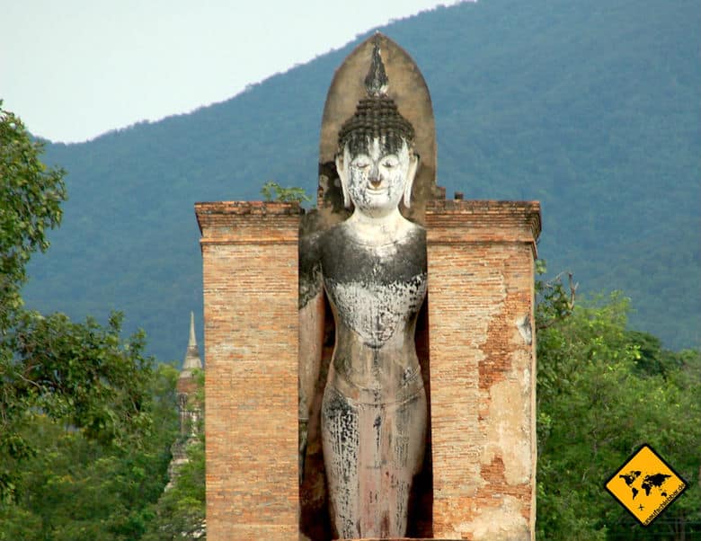 Geschichtspark Sukhothai Nordthailand Rundreise