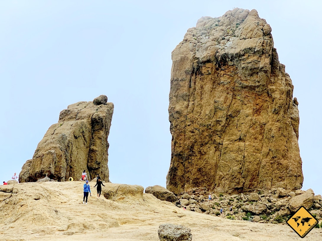 Gesteinsblock Roque Nublo Sehenswürdigkeiten auf Gran Canaria