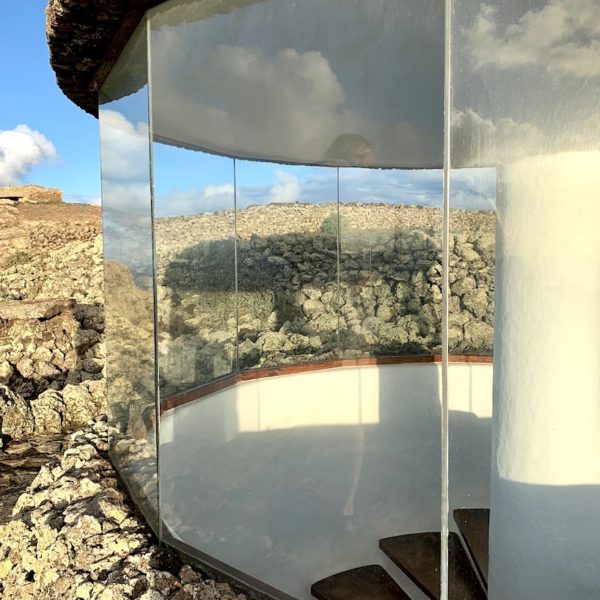 Glaspavillion Treppe Mirador del Río